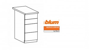 K-BLUM Servodrive sada 1/4/1170 mm