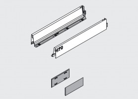 BLUM 378N5502SA bočnica Antaro 550 biela P+L