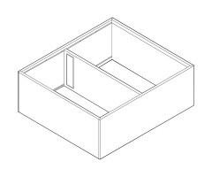 BLUM ZC7F300RHU  Ambia Line rám dub nebraska