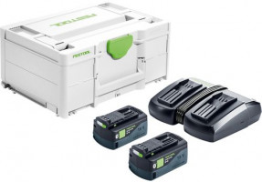 FESTOOL 577075 Energetická súprava SYS 18V 2x5,2/TCL 6 DUO