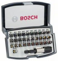 BOSCH 2607017319 32-dielna sada bitov PH/PZ/H/T a univerzálny držiak