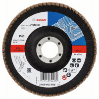 BOSCH 2608603656 Vejárovitý kotúč X431 Standard for Metal 125 mm, 22,23 mm, P40