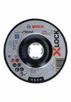 BOSCH 2608619257 X-LOCK rezací kotúč Expert for Metal 125 x 2,5 mm, lomený