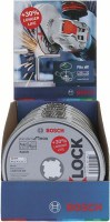 BOSCH 2608619266 Rovné rezanie X-LOCK Standard for Inox 10ks x 115 x 22,23 mm