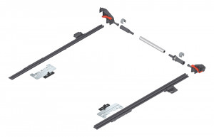 BLUM ZS4.400MU bočná stabilizácia MERIVOBOX, 270-400mm