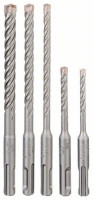 BOSCH 2608833910 5-dielna sada vrtákov SDS plus-5X, 5, 6, 6, 8, 10 mm