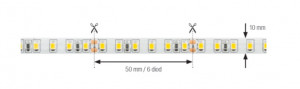 StrongLumio LED pásik 14,4W/m 24V CRI90 biela neutrálna 120 LED/m