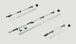 HETTICH 9207598 LeMans II otočná os 720 mm antracit