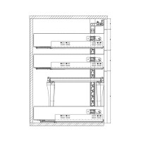 HETTICH 9209612 výkres KontajnerU M1:1 (SET 2