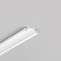 StrongLumio profil LED Groove 10 alu biely 3000mm