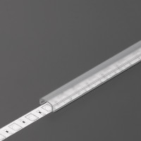 StrongLumio krycí k LED profilu Pen8 naklápavacia priesvitná 4100mm