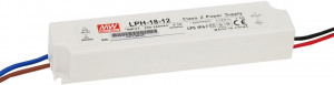 Napájací zdroj MEAN WELL LPH-18-12, 12V, 18W, IP67