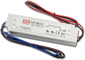 Napájací zdroj MEAN WELL LPV-60-12, 12V, 60W, IP67