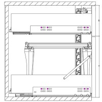 HETTICH 9209613 výkres KontajnerU M1:1 (SET 1