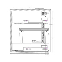 HETTICH 9209611 výkres KontajnerU M1:1 (SET 1