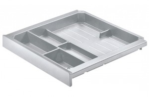 HETTICH 9134236 zásuvka SmarTray pod stôl 60 mm šedá