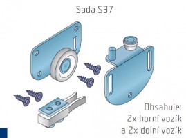 S-S37 sada kovania 1 krídlo