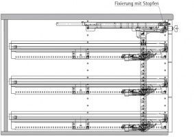 HETTICH 75941 výkres 1:1 Systema TOP 2000