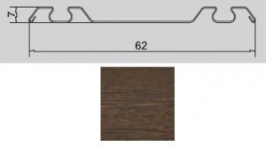 IC-spodné vedenie wenge 2m