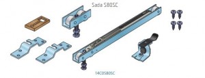 S-sada kovania S80SC vrátane tlmiča