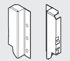 BLUM Z30B000S.04H držiaky chrbta Antaro sivý P+L