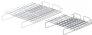 HETTICH 75810 drátený zakladač nízky 730mm čierny