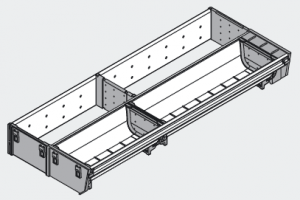 BLUM ZSI.450KI2N O-L príborník 450 nerez