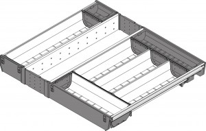 BLUM ZSI.60VEI7 Orga Line "Ukladanie" 600/550