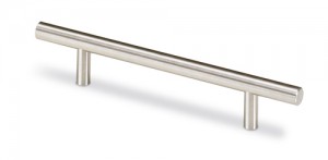 HETTICH 9071046 Úchytka SALVIA 188/128 mm nehrdzavejúca oceľ brúsená; priemer 14